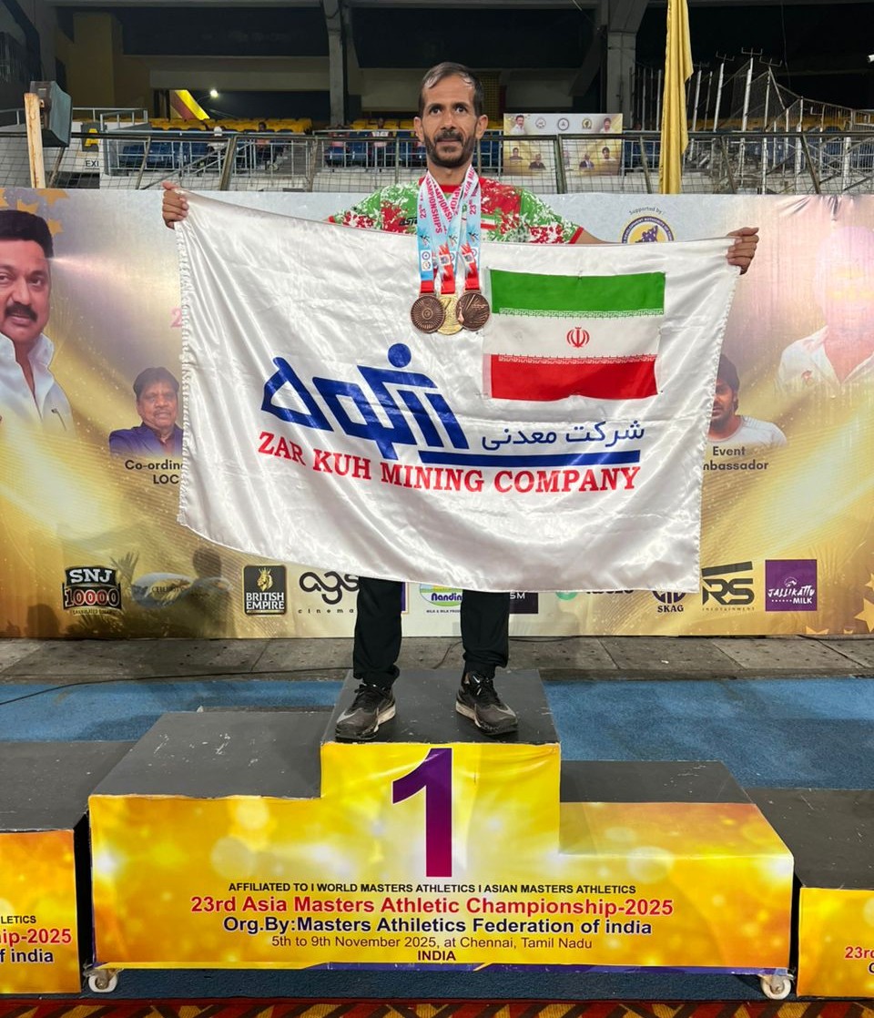 ادامه افتخار افرینی قهرمان احمدی در مسابقات اسیایی پیشکسوتان